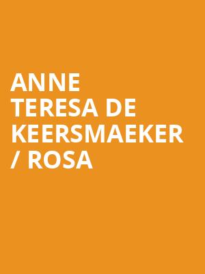 Anne Teresa De Keersmaeker / Rosa & B'Rock Orchestra - The Six Brandenburg Concertos at Sadlers Wells Theatre